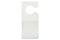 100 Clear Vinyl Vertical Large Cut-Out Hangtag Holder, 2.63" x 3" - All Things Identification