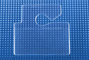 Clear Vinyl Horizontal Hangtag Holder, 3.75" x 2" - All Things Identification