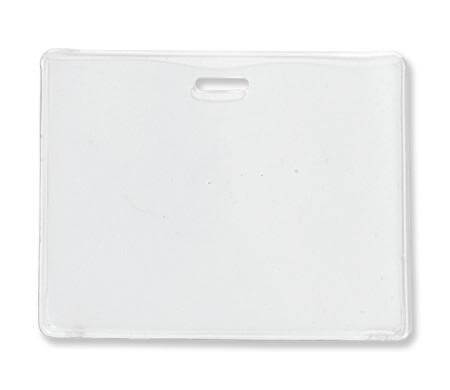 Horizontal  Proximity Card Badge Holder with Slot  Qty 100 1840-5015 - All Things Identification