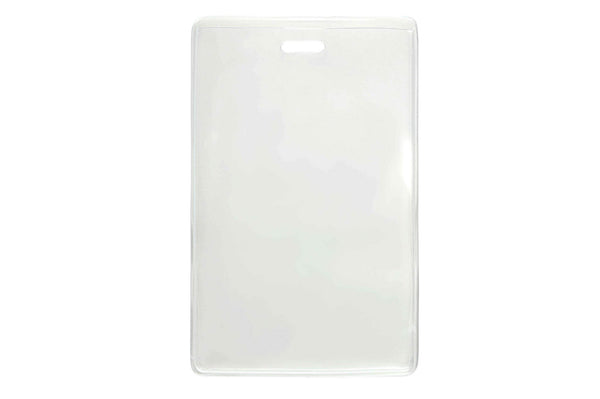Vertical  Proximity Card Badge Holder with Slot  Qty 100 1840-5055 - All Things Identification
