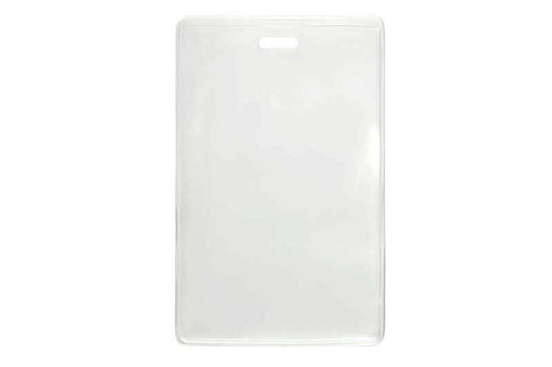 Vertical  Proximity Card Badge Holder with Slot  Qty 100 1840-5055 - All Things Identification