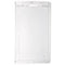 Clear Plastic Vertical Locking Card Holder 2.28" x 3.8" 1840-6630 - All Things Identification