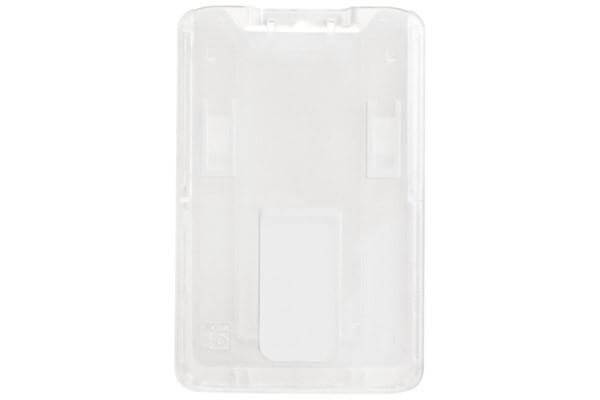 B-Holder Clear Rigid Hard Plastic Vertical Holder 2.13" x 3.38" 1840-6640 - All Things Identification