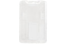 B-Holder Clear Rigid Hard Plastic Vertical Holder 2.13" x 3.38" 1840-6640 - All Things Identification