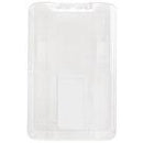 B-Holder Clear Rigid Hard Plastic Vertical Holder 2.13" x 3.38" 1840-6640 - All Things Identification