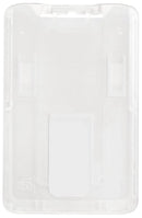 B-Holder Clear Rigid Hard Plastic Vertical Holder 2.13" x 3.38" 1840-6640 - All Things Identification