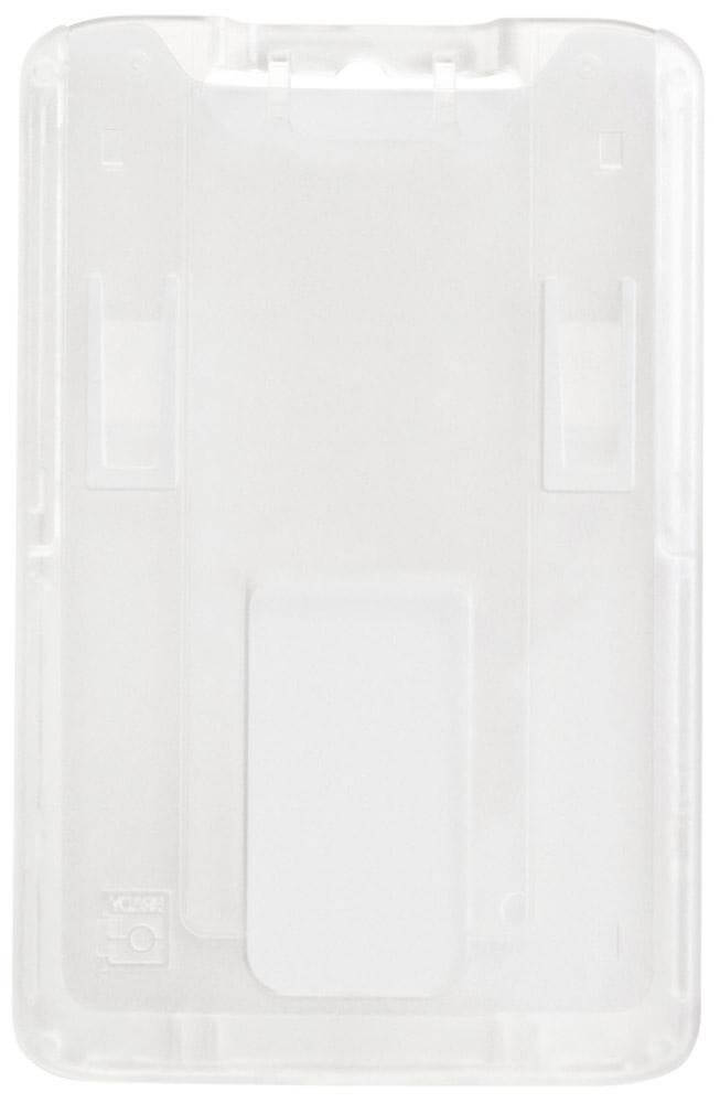 B-Holder Clear Rigid Hard Plastic Vertical Holder 2.13" x 3.38" 1840-6640 - All Things Identification