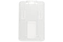 B-Holder Clear Rigid Hard Plastic Vertical Holder 2.13" x 3.38" 1840-6640 - All Things Identification