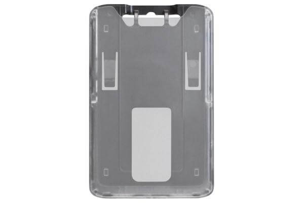 B-Holder Black Rigid Hard Plastic Vertical Holder 2.13" x 3.38" 1840-6641 - All Things Identification