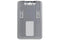 B-Holder Metallic Gray Rigid Hard Plastic Vertical Holder 2.13" x 3.38" 1840-6647 - All Things Identification