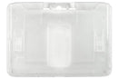 B-Holder Clear Rigid Hard Plastic Horizontal Holder 3.38" x 2.13" 1840-6650 - All Things Identification