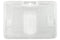 B-Holder Clear Rigid Hard Plastic Horizontal Holder 3.38" x 2.13" 1840-6650 - All Things Identification