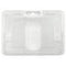 B-Holder Clear Rigid Hard Plastic Horizontal Holder 3.38" x 2.13" 1840-6650 - All Things Identification