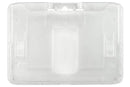 B-Holder Clear Rigid Hard Plastic Horizontal Holder 3.38" x 2.13" 1840-6650 - All Things Identification