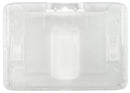 B-Holder Clear Rigid Hard Plastic Horizontal Holder 3.38" x 2.13" 1840-6650 - All Things Identification