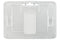 B-Holder Clear Rigid Hard Plastic Horizontal Holder 3.38" x 2.13" 1840-6650 - All Things Identification