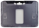 B-Holder Black Rigid Hard Plastic Horizontal Holder 3.38" x 2.13" 1840-6651 - All Things Identification