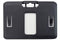 B-Holder Black Rigid Hard Plastic Horizontal Holder 3.38" x 2.13" 1840-6651 - All Things Identification