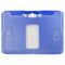 B-Holder Metallic Blue Rigid Hard Plastic Horizontal Holder 3.38" x 2.13" 1840-6652 - All Things Identification