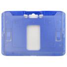 B-Holder Metallic Blue Rigid Hard Plastic Horizontal Holder 3.38" x 2.13" 1840-6652 - All Things Identification