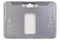 B-Holder Metallic Gray Rigid Hard Plastic Horizontal Holder 3.38" x 2.13" 1840-6657 - All Things Identification