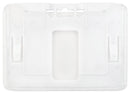 B-Holder White Rigid Hard Plastic Horizontal Holder, 3.38" x 2.13" 1840-6658 - All Things Identification