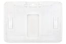 B-Holder White Rigid Hard Plastic Horizontal Holder, 3.38" x 2.13" 1840-6658 - All Things Identification