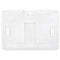B-Holder White Rigid Hard Plastic Horizontal Holder, 3.38" x 2.13" 1840-6658 - All Things Identification