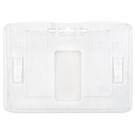 B-Holder White Rigid Hard Plastic Horizontal Holder, 3.38" x 2.13" 1840-6658 - All Things Identification