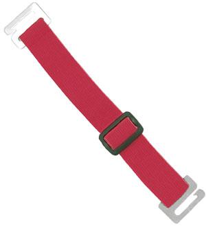 Red Adjustable Elastic Arm Band Strap - All Things Identification