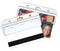 Clear Vinyl Vertical Credential Wallet with Slot and Chain Holes, 3" x 4.25" - All Things Identification