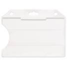 Open Faced Card Holder - 100 Badge Holders 1840-8110 - All Things Identification