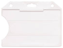 Open Faced Card Holder - 100 Badge Holders 1840-8110 - All Things Identification