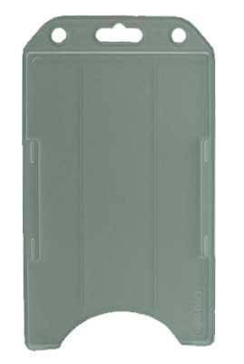 Open Faced Card Holder - 100 Badge Holders 1840-8160 - All Things Identification