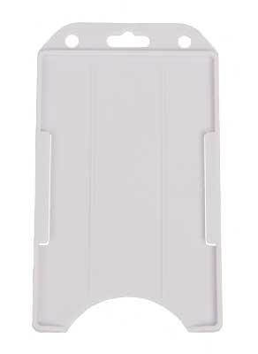 Buy Horizontal Open-Face Rigid Plastic Card Holder - 50pk