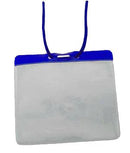 Blue Event Badges -  Size - 100 Badge Holders 1860-2902 - All Things Identification