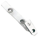 2-Hole Badge Clip with 2 3-4” Strap - 500 - All Things Identification