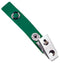 2-Hole Badge Clip with Green Strap - 500 - All Things Identification