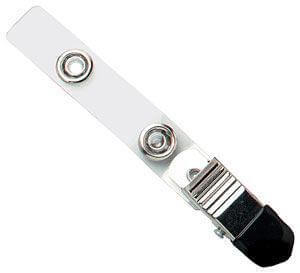 ID Card Clip Black Rubber Tip - 100 - All Things Identification