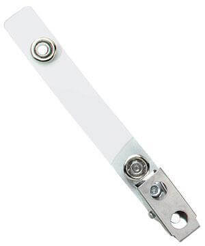 2-Hole Badge Clip with 3 1-2” Strap - 500 - All Things Identification