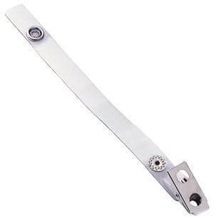 2-Hole ID Card Clip with 5 3-4” Strap - 500 - All Things Identification
