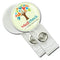 White Custom Badge Clips - 100 - All Things Identification