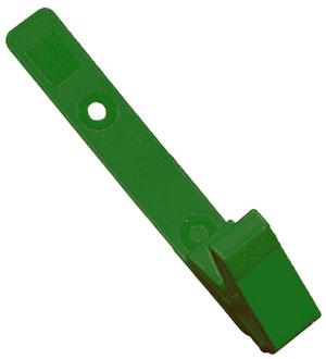 Green All Plastic Badge Clip - 100 - All Things Identification