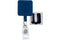 Blue Badge Reel with Reinforced Vinyl Strap | Belt Clip - 25 - All Things Identification
