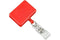 Red Rectangle Badge Reel - 25 - All Things Identification