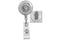 Clear Translucent Badge Reel with Clear Vinyl Strap | Spring Clip - 25 - All Things Identification
