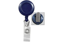 Blue Badge Reel with Reinforced Vinyl Strap | Spring Clip - 25 - All Things Identification
