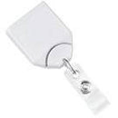White B-REEL| Badge Reel With Swivel Belt Clip - 25 - All Things Identification
