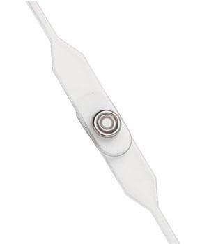 27” (686mm) Frosted-Vinyl Break-Away Neck Strap Qty 100 2135-0050 - All Things Identification