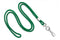 Green Round 1-8" Lanyard Nickel Hook - All Things Identification